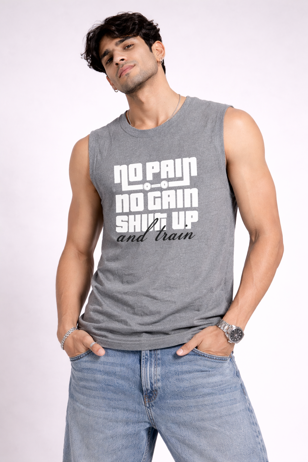 Men's Sleeveless Gym Wear