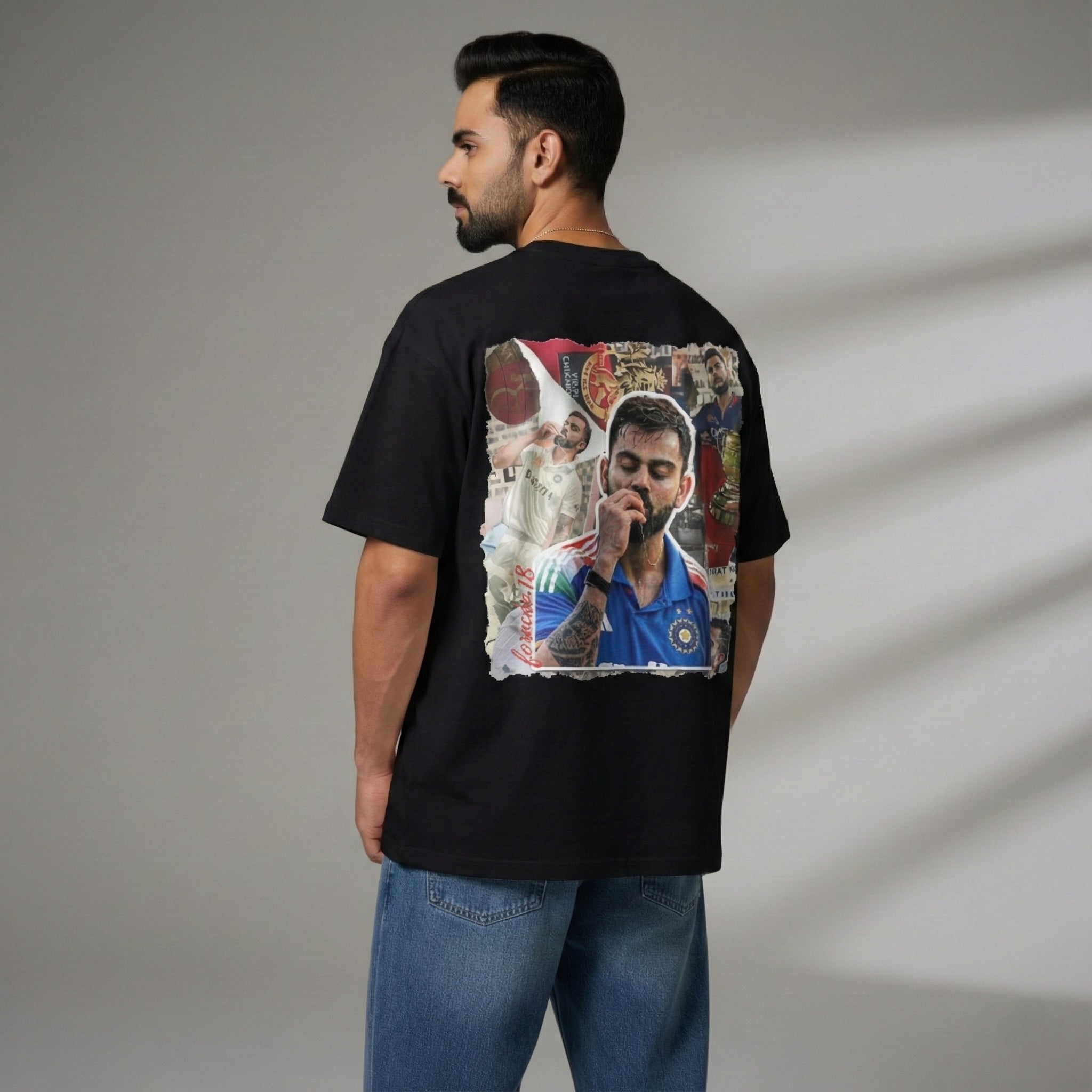 Legacy 18 – Black Edition Oversized Tee
