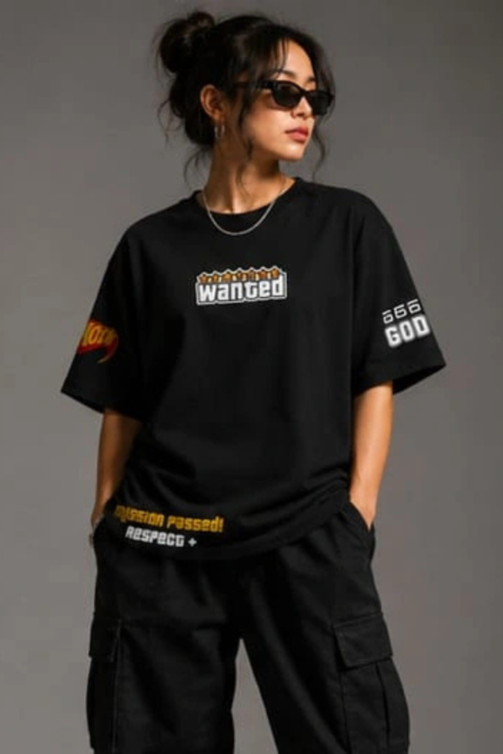 WANTED: Control Chaos UNISEX OVERSIZED T-SHIRT