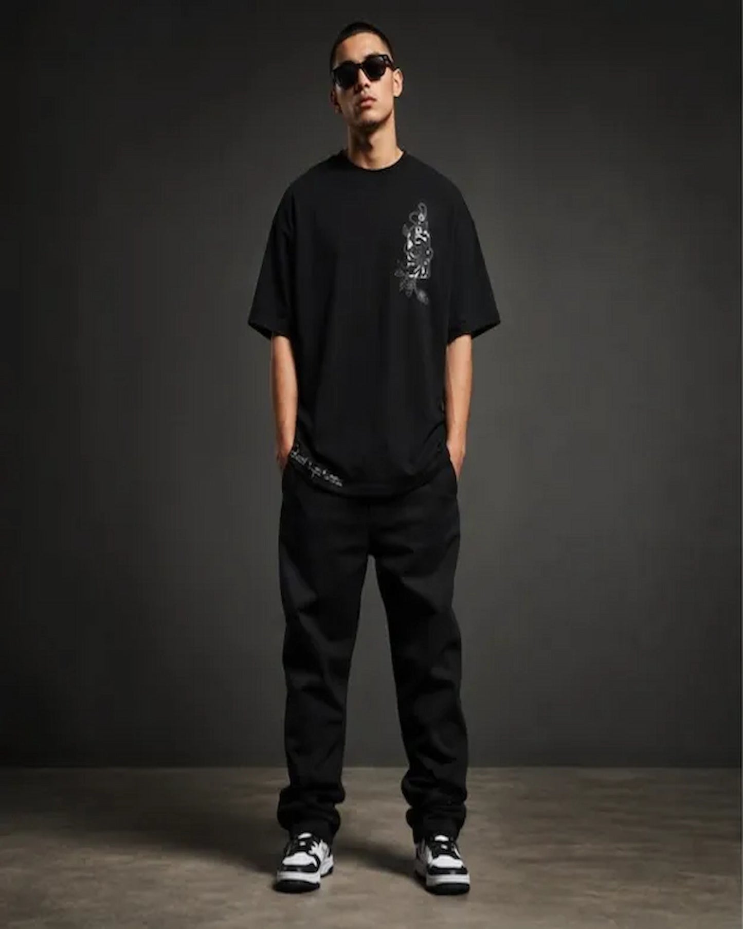 Bound But Blooming Unisex Oversized T-Shirt