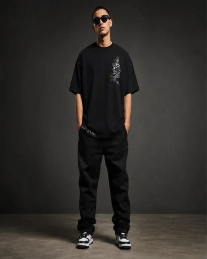 Bound But Blooming Unisex Oversized T-Shirt