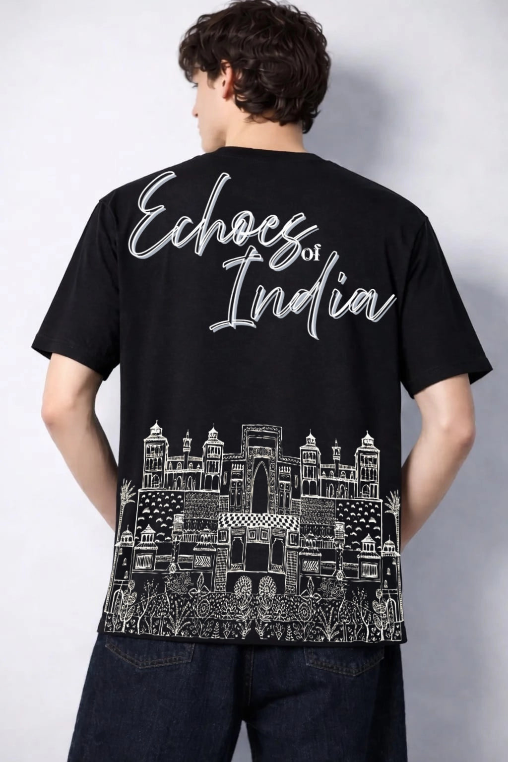 echoes of india close up historical monument look
