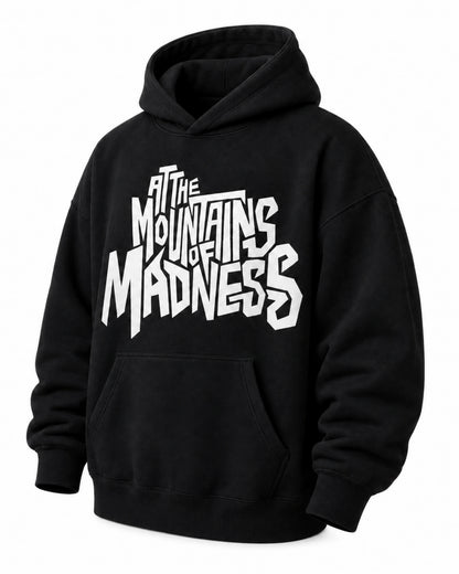 Black Mountains of Madness Graphic Streetwear Men’s Hoodie (360 GSM)