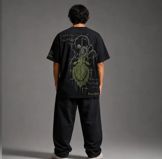 Cycle of Growth Streetwear Unisex Oversized T-Shirt