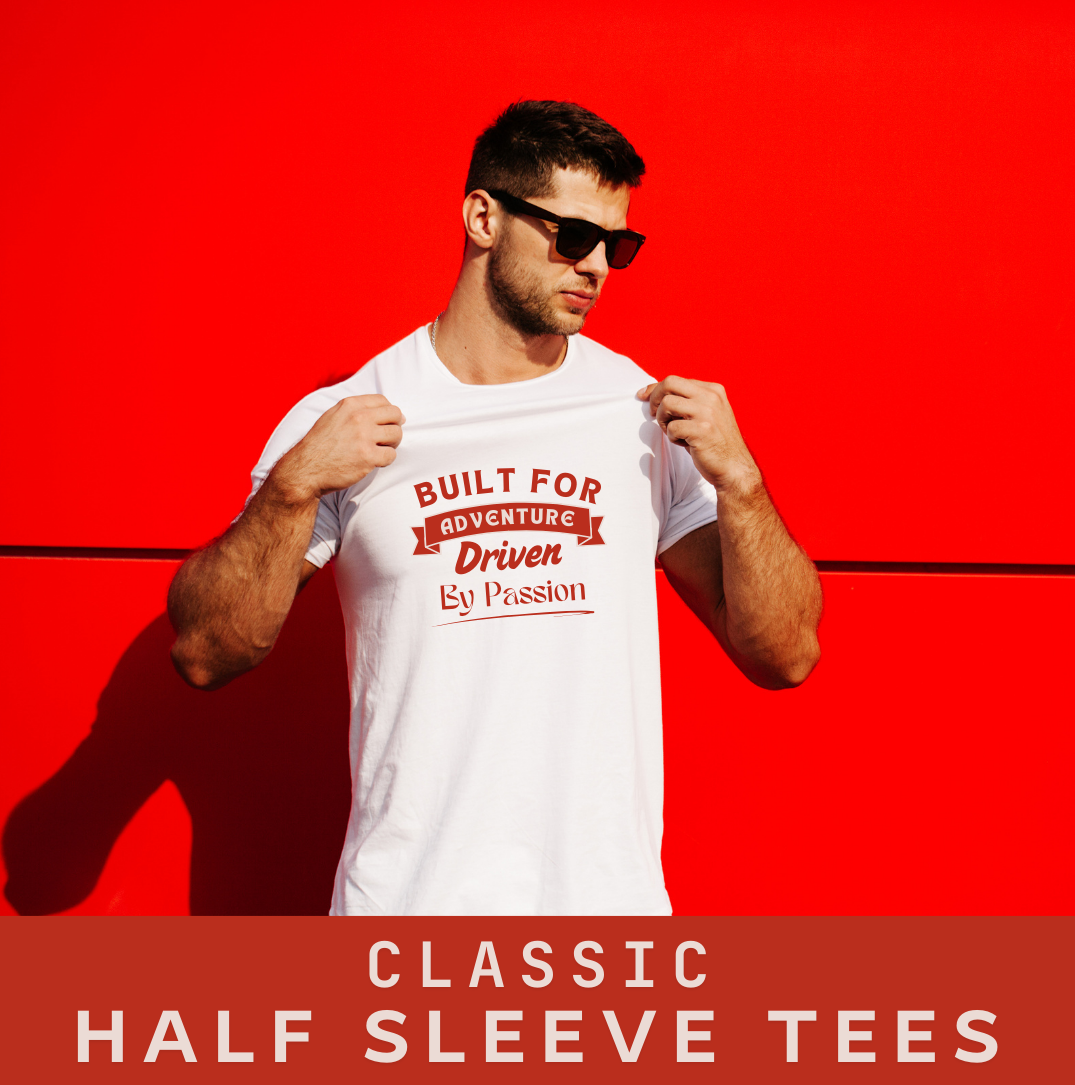 half sleeve t-shirt india